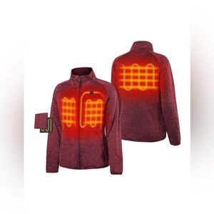 Ororo women’s heated fleece jacket